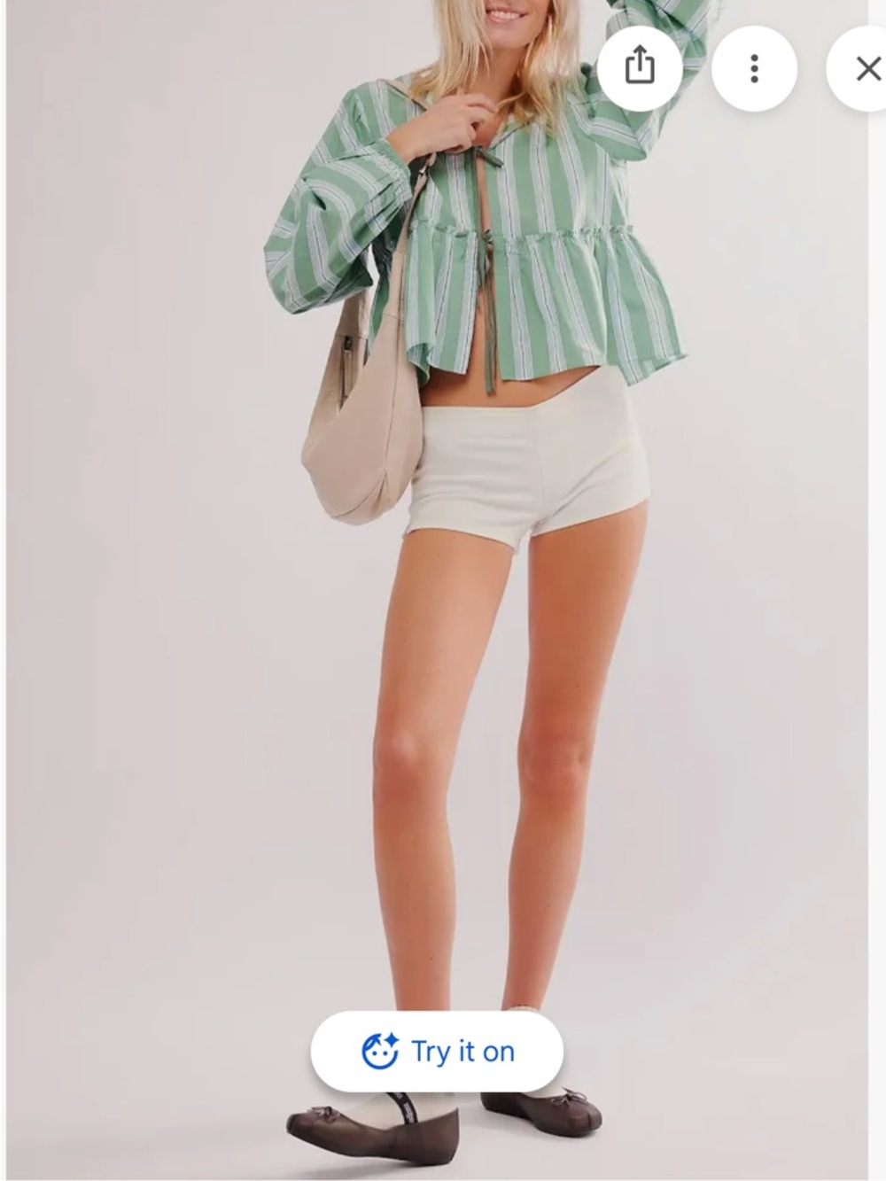 Free People Women's Brunch Babe Blouse